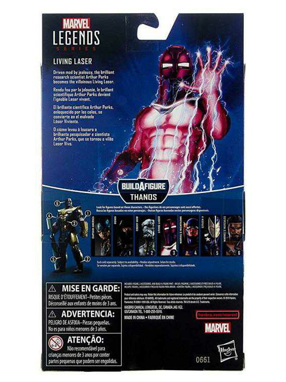 Marvel Legends, Armoured Thanos Wave: Living Lazer - Hasbro (Marvel Superheroes) action figure collectible - Main Image 4