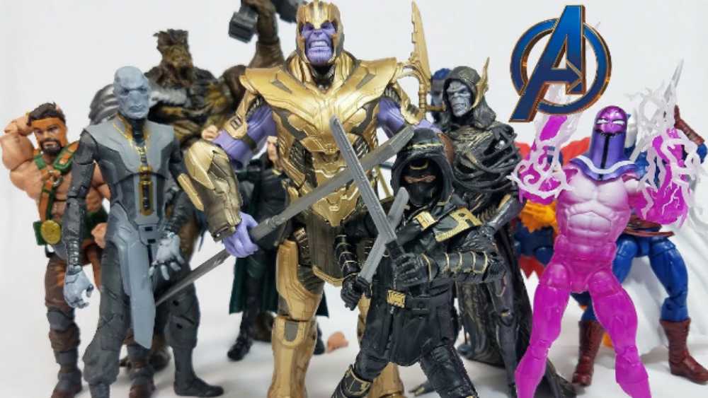Marvel Legends, Armoured Thanos Wave: Armoured Thanos Build-a-figure (Avengers: Endgame) - Hasbro (Marvel Superheroes) action figure collectible - Main Image 4
