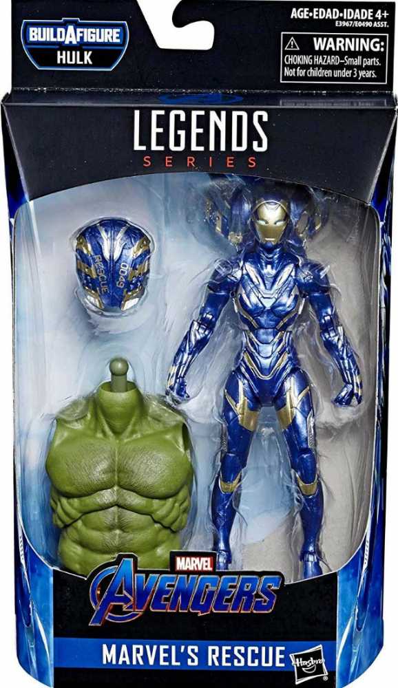 Rescue (Avengers: Endgame) - Hasbro (Smart Hulk BaF Wave) action figure collectible - Main Image 3