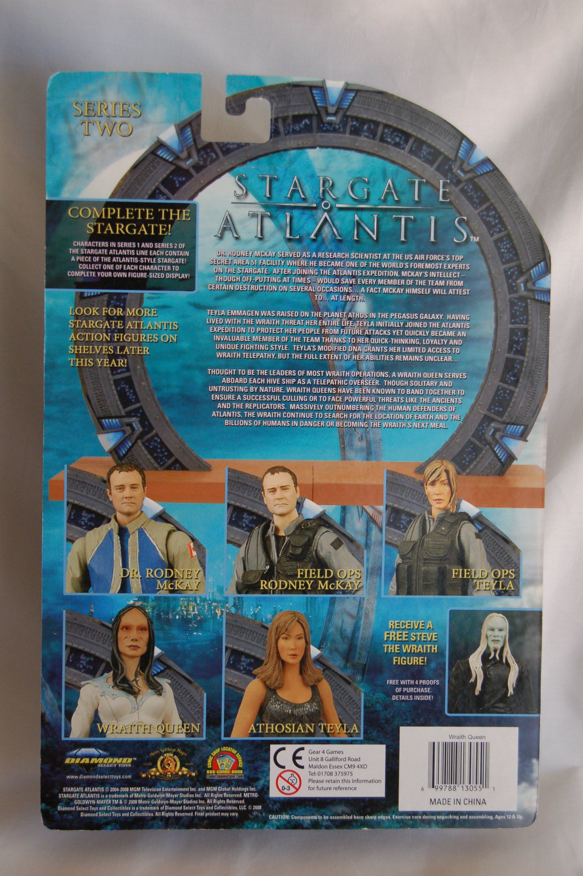 Wraith Queen - Stargate Atlantis - Diamond Select Toys & Collectibles (Stargate Atlantis) action figure collectible [Barcode 699788130551] - Main Image 2