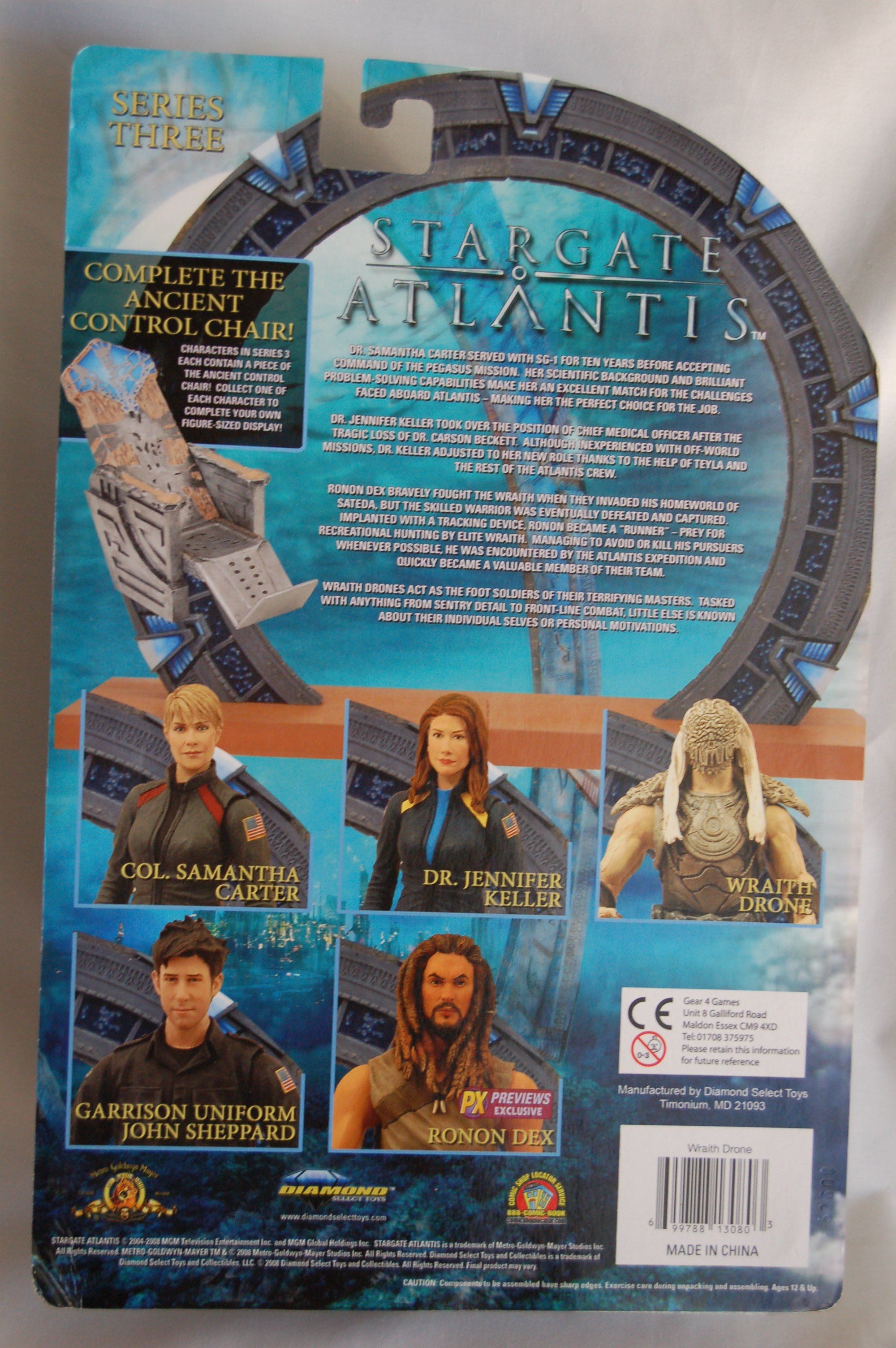 Wraith Drone - Stargate Atlantis - Diamond Select Toys & Collectibles (Stargate Atlantis) action figure collectible [Barcode 699788130803] - Main Image 2