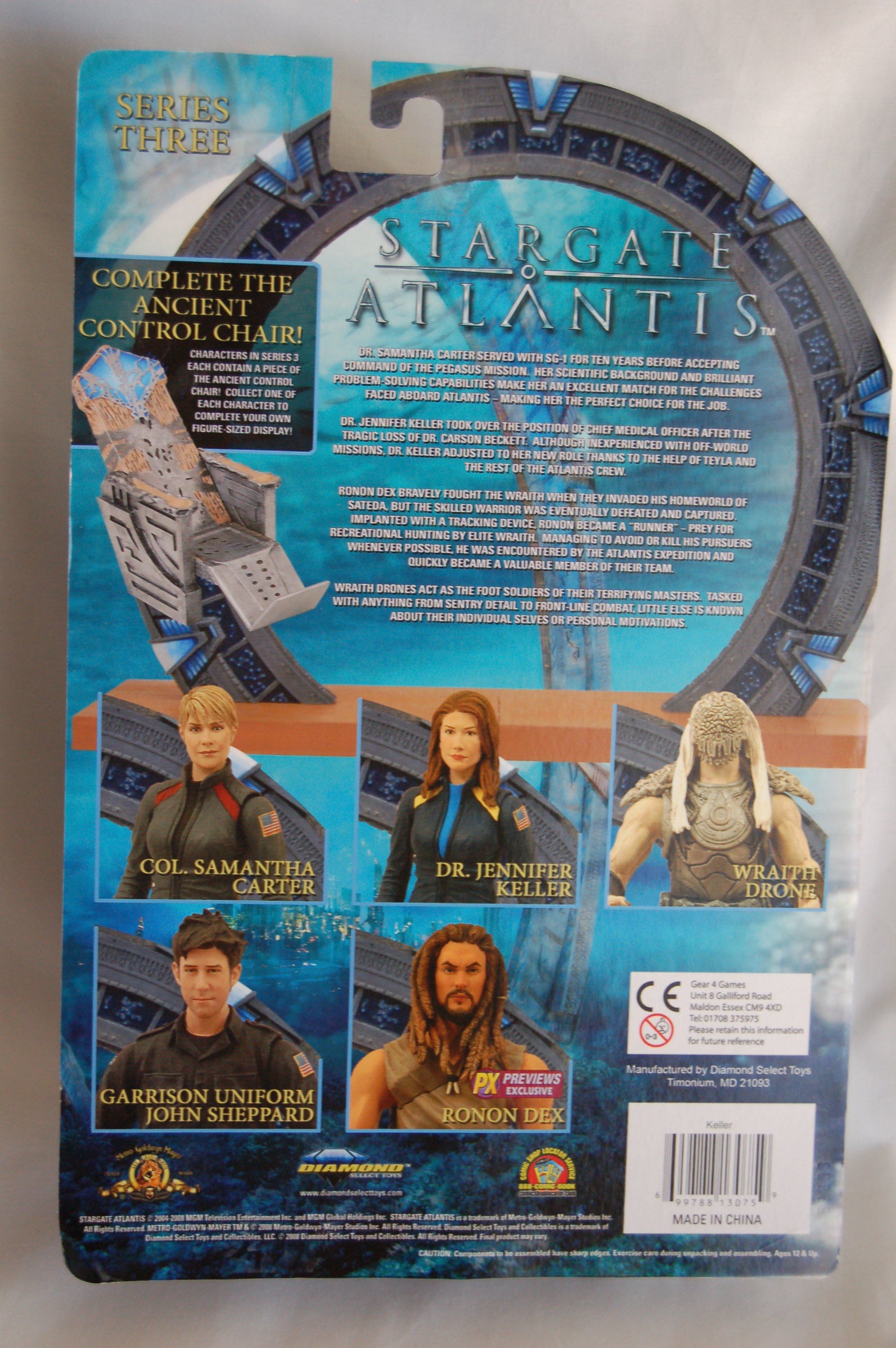 Dr. Jennifer Keller - Stargate Atlantis - Diamond Select Toys & Collectibles (Stargate Atlantis) action figure collectible [Barcode 699788130759] - Main Image 2