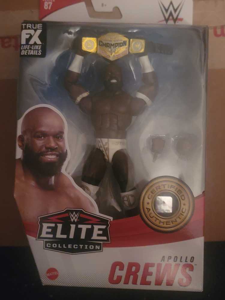 Apollo Crews Elite 87 - Mattel (WWE Elite Series 87) action figure collectible [Barcode 887961922332] - Main Image 2