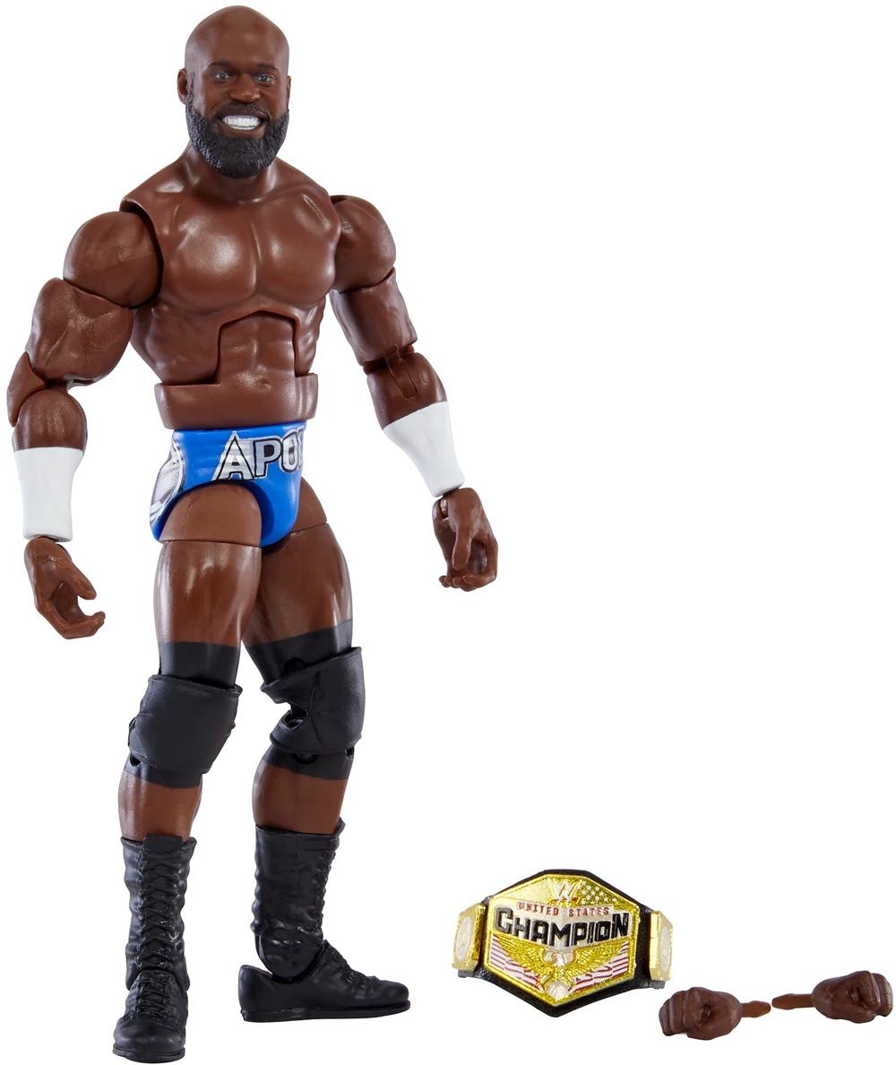 Apollo Crews Elite 87 - Mattel (WWE Elite Series 87) action figure collectible [Barcode 887961922332] - Main Image 4