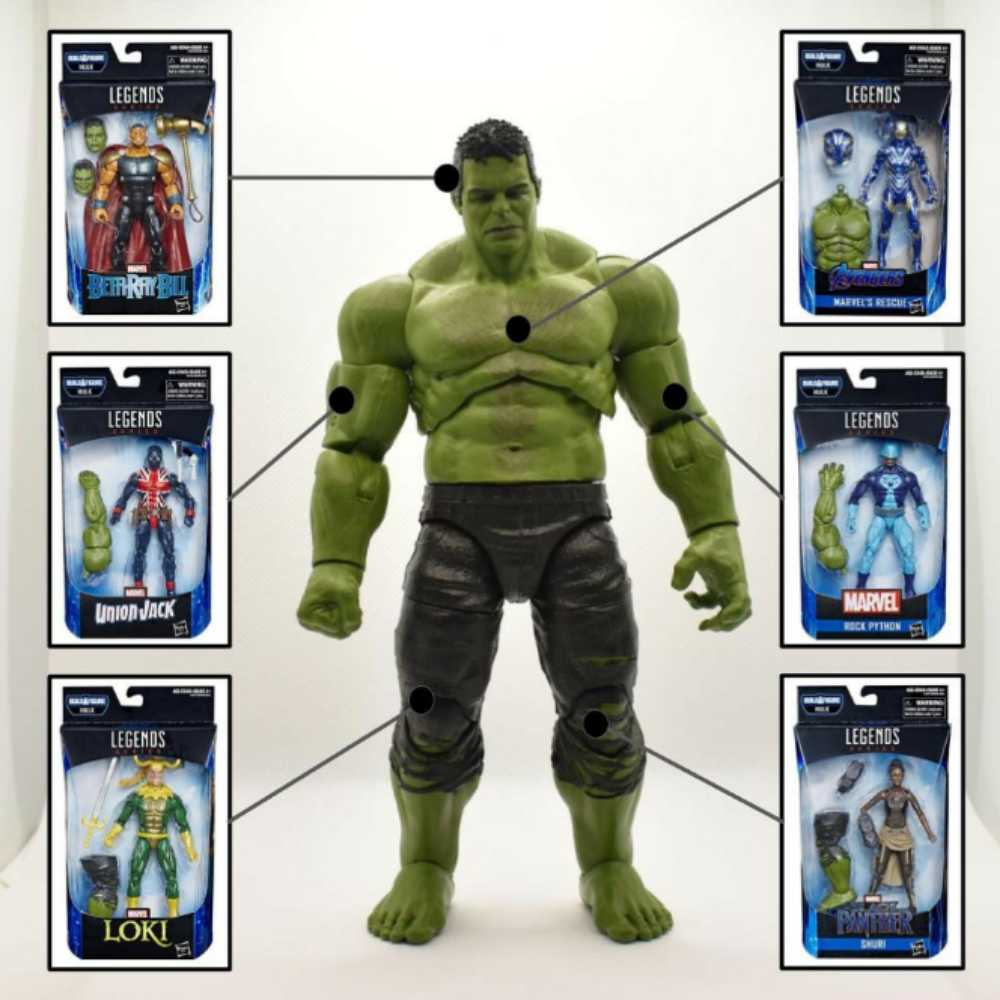Hulk (Smart Hulk) Avengers Endgame BAF - Hasbro (Marvel Superheroes) action figure collectible - Main Image 3