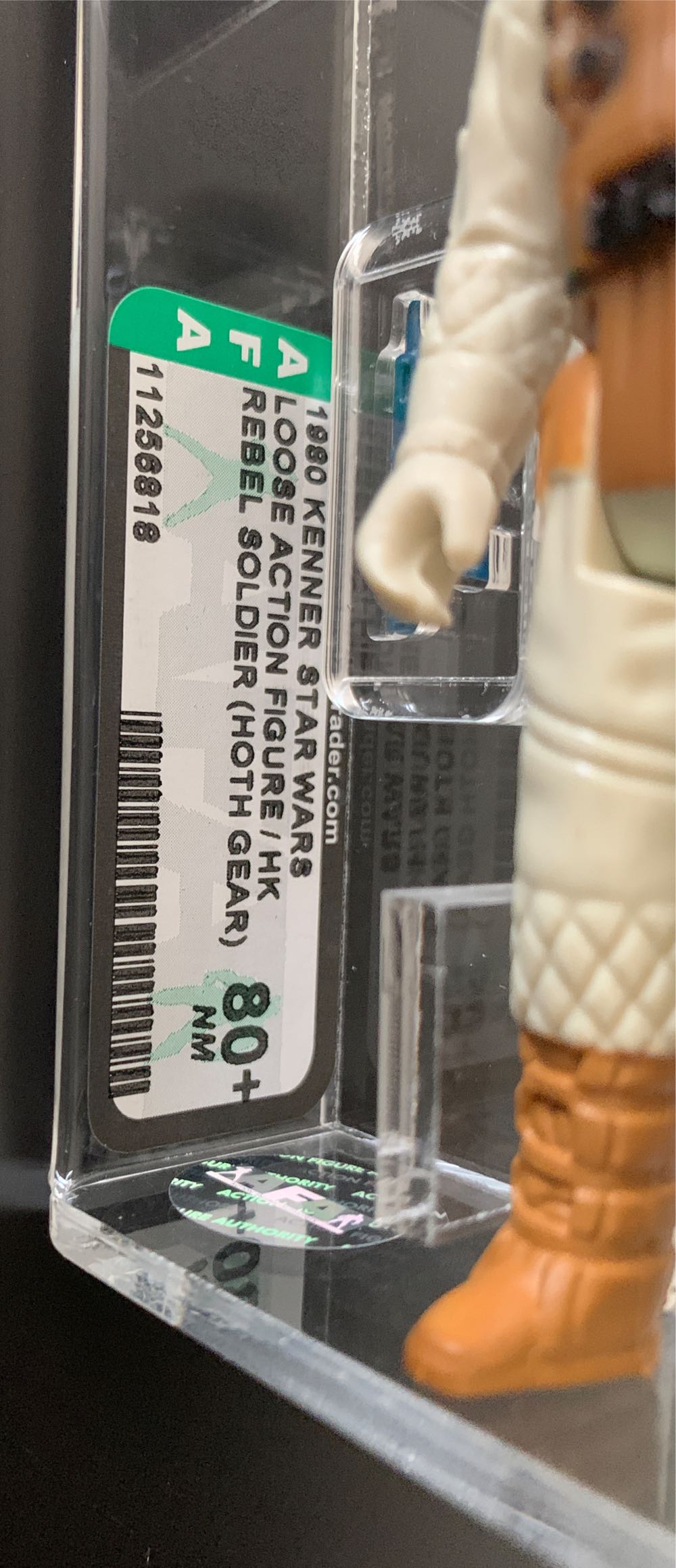 Graded - Hoth Rebel Soldier AFA - Kenner action figure collectible - Main Image 4
