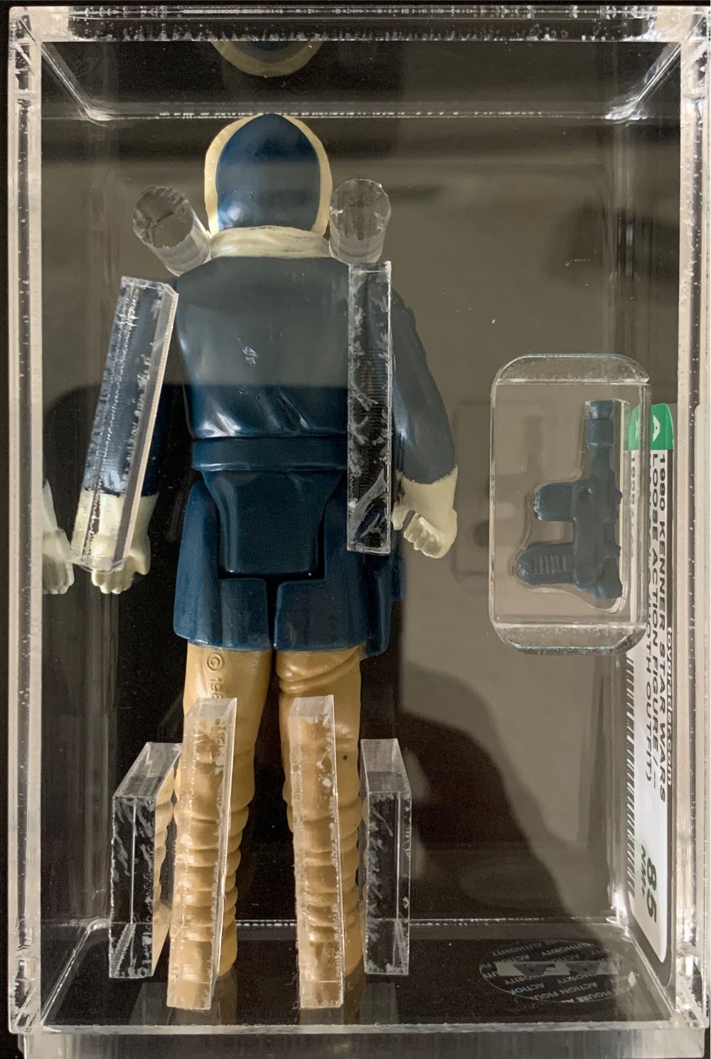 Graded - Han Solo Hoth AFA - Kenner action figure collectible - Main Image 3