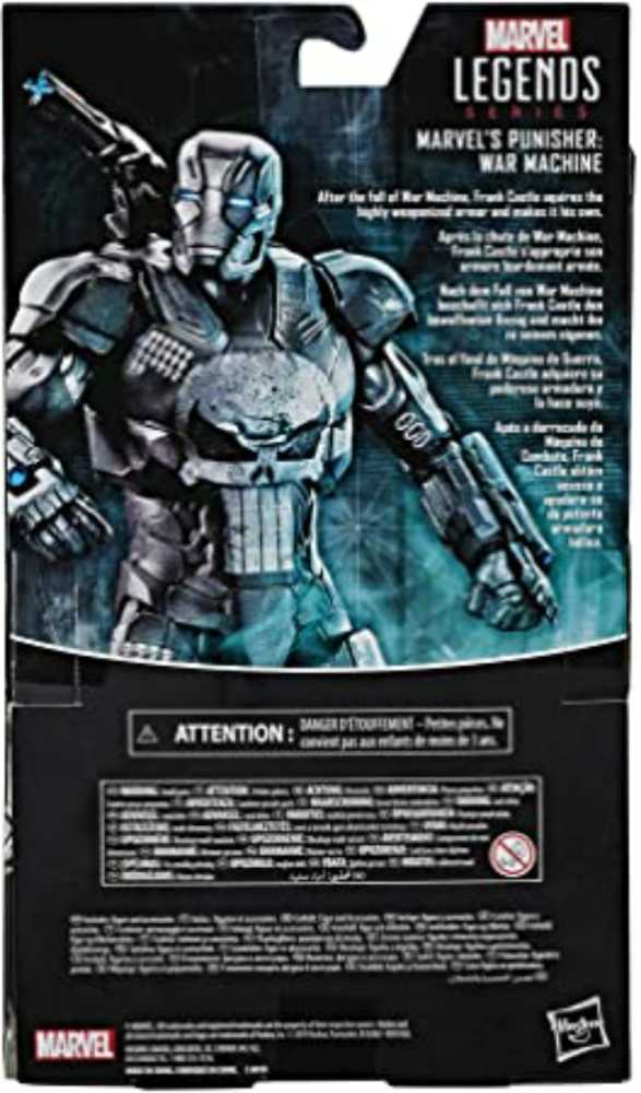 Marvel Legends, Fan Channel Exclusive, 80th Anniversary: The Punisher, War Machine - Hasbro (Marvel Superheroes) action figure collectible - Main Image 4