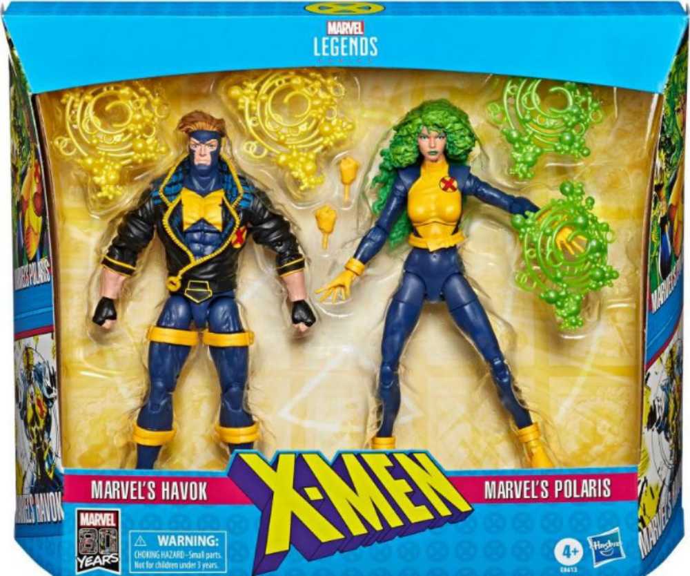 Marvel Legends, Fan Channel Exclusive, 80th Anniversary 2-Pack: Polaris - Hasbro (Marvel Superheroes) action figure collectible - Main Image 3