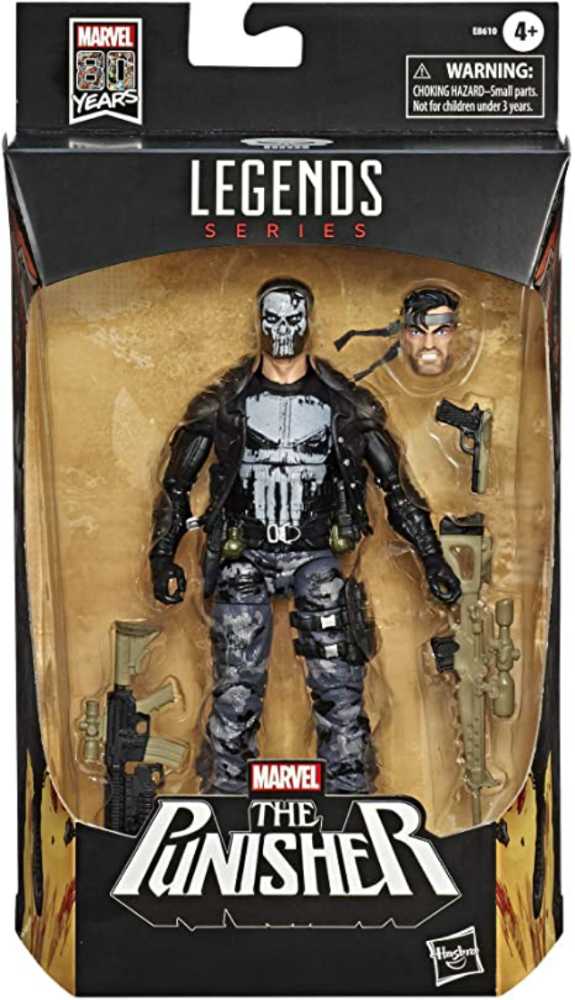 Marvel Legends, Fan Channel Exclusive, 80th Anniversary: The Punisher - Hasbro (Marvel Superheroes) action figure collectible - Main Image 3
