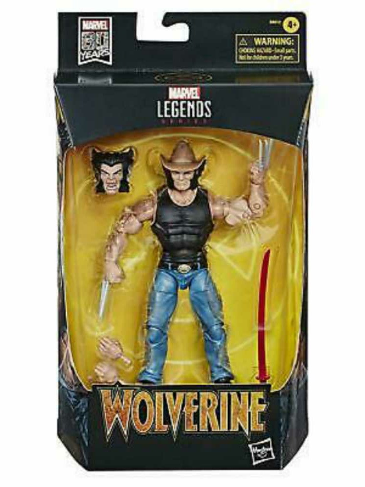 Marvel Legends, Fan Channel Exclusive, 80th Anniversary: "Cowboy” Logan - Hasbro (Marvel Superheroes) action figure collectible - Main Image 3
