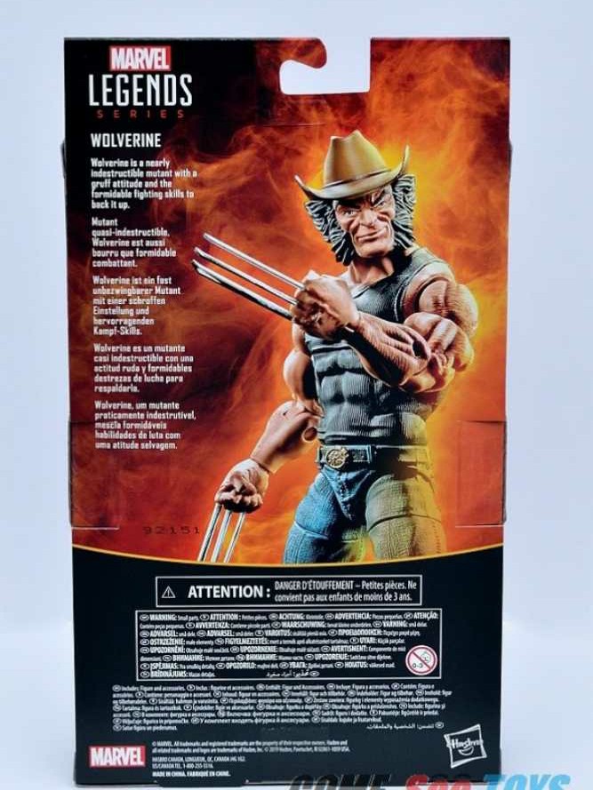 Marvel Legends, Fan Channel Exclusive, 80th Anniversary: "Cowboy” Logan - Hasbro (Marvel Superheroes) action figure collectible - Main Image 4