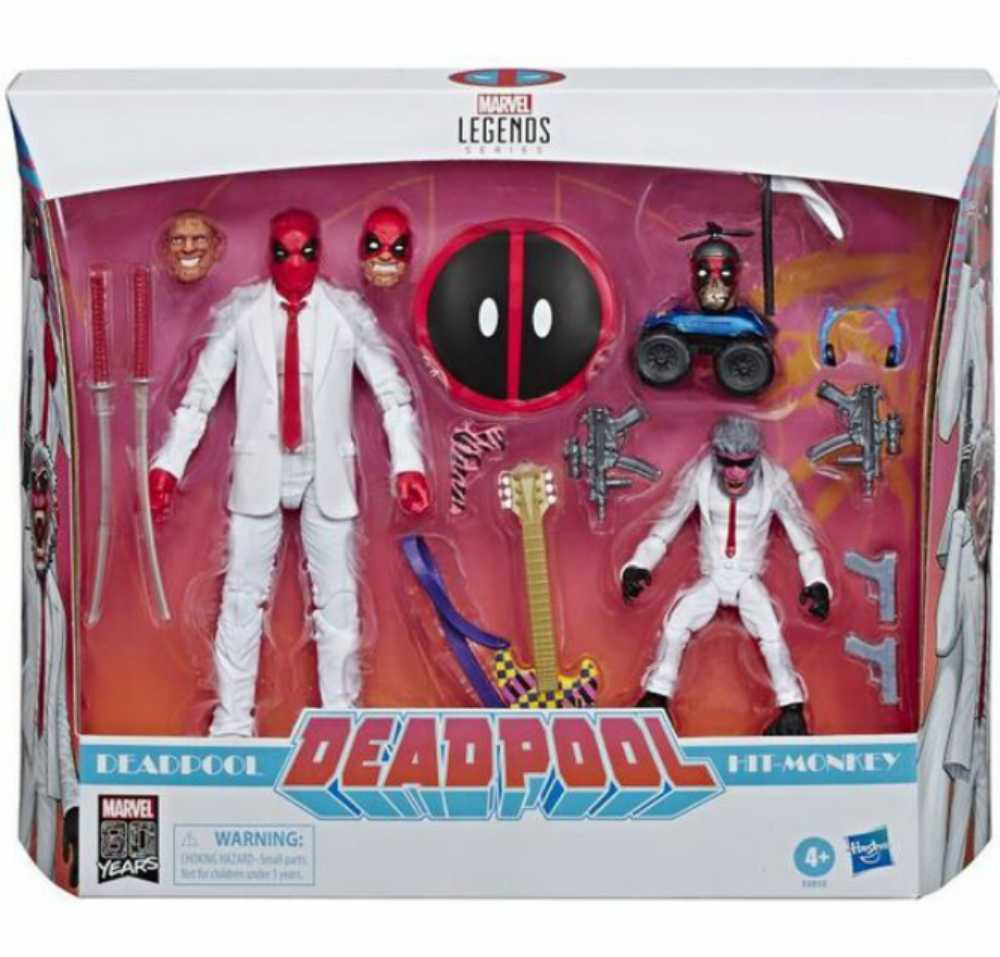Marvel Legends, Fan Channel Exclusive, 80th Anniversary 2-Pack: Deadpool - Hasbro (Marvel Superheroes) action figure collectible - Main Image 3