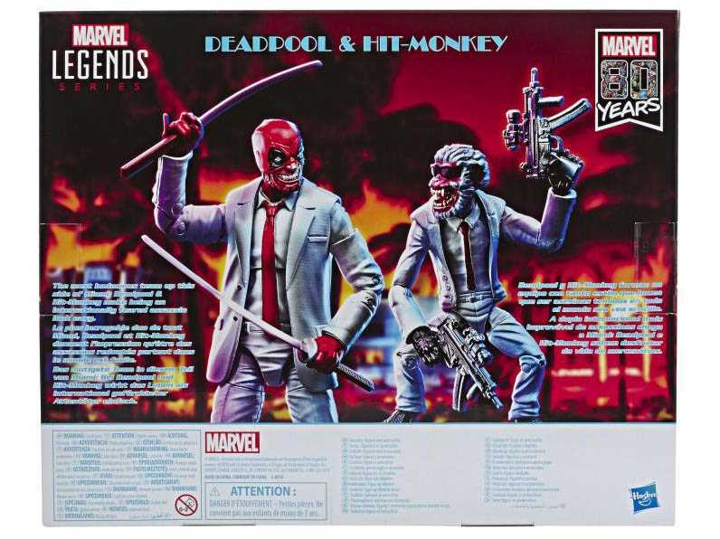 Marvel Legends, Fan Channel Exclusive, 80th Anniversary 2-Pack: Hit-Monkey - Hasbro (Marvel Superheroes) action figure collectible - Main Image 4