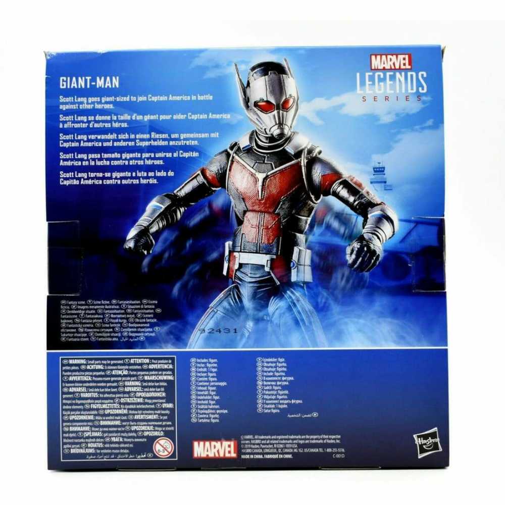 Marvel Legends, Fan Channel Exclusive, 80th Anniversary: Giant Man (Captain America: Civil War) - Hasbro (Marvel Superheroes) action figure collectible - Main Image 4