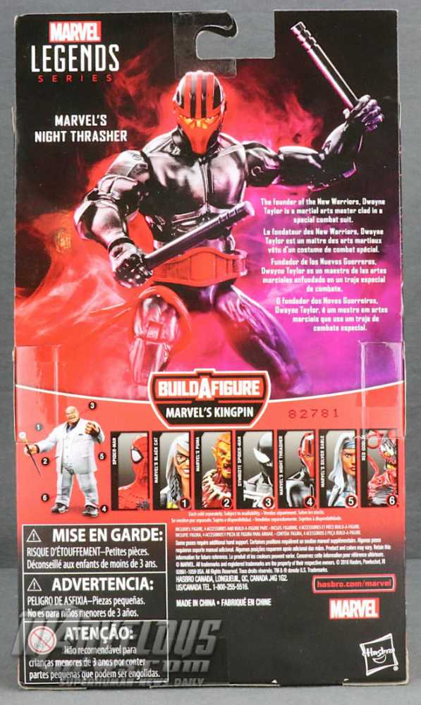 Night Thrasher - Hasbro (Marvel Legends - Infinite Series) action figure collectible - Main Image 4