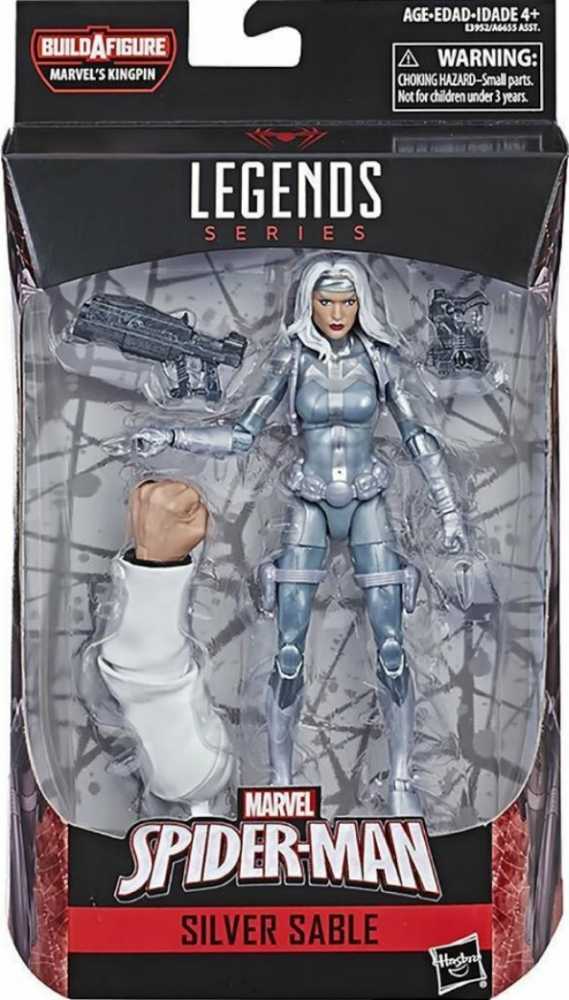Marvel Legends Silver Sable - Hasbro (Marvel Superheroes) action figure collectible - Main Image 3