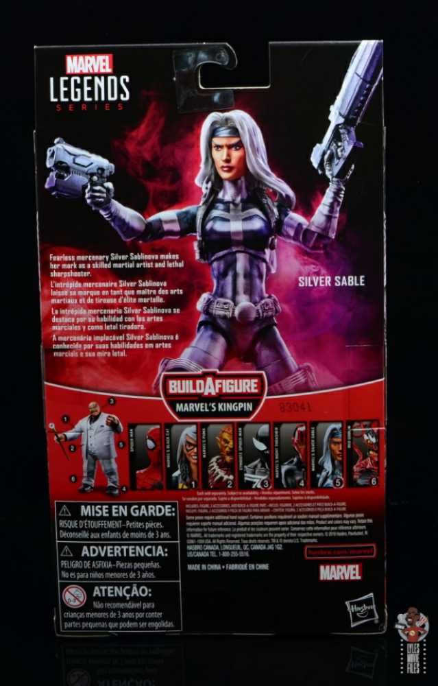 Marvel Legends Silver Sable - Hasbro (Marvel Superheroes) action figure collectible - Main Image 4