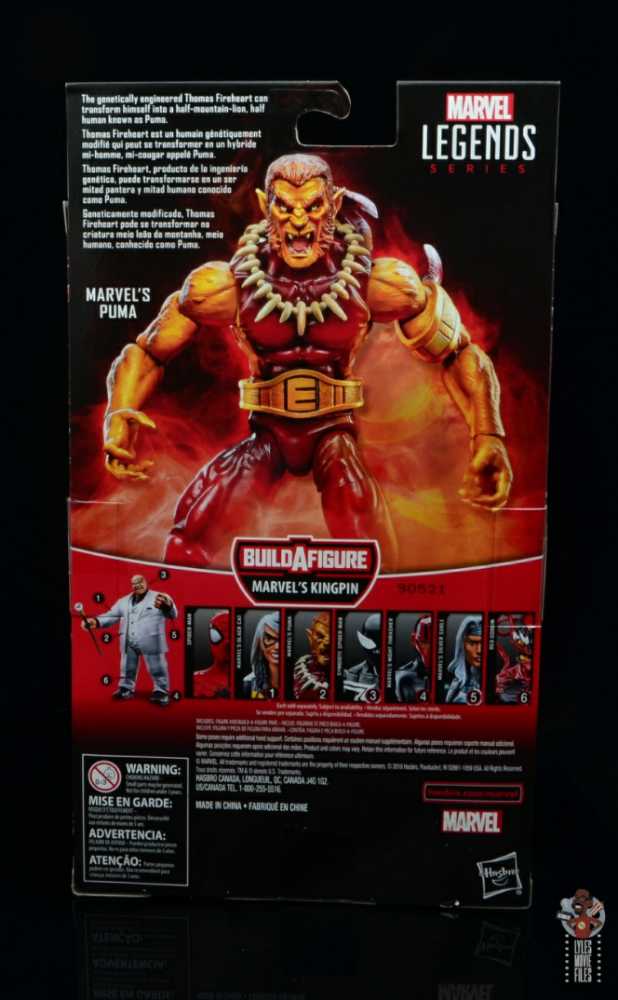 Puma - Hasbro (Kingpin Wave) action figure collectible - Main Image 4