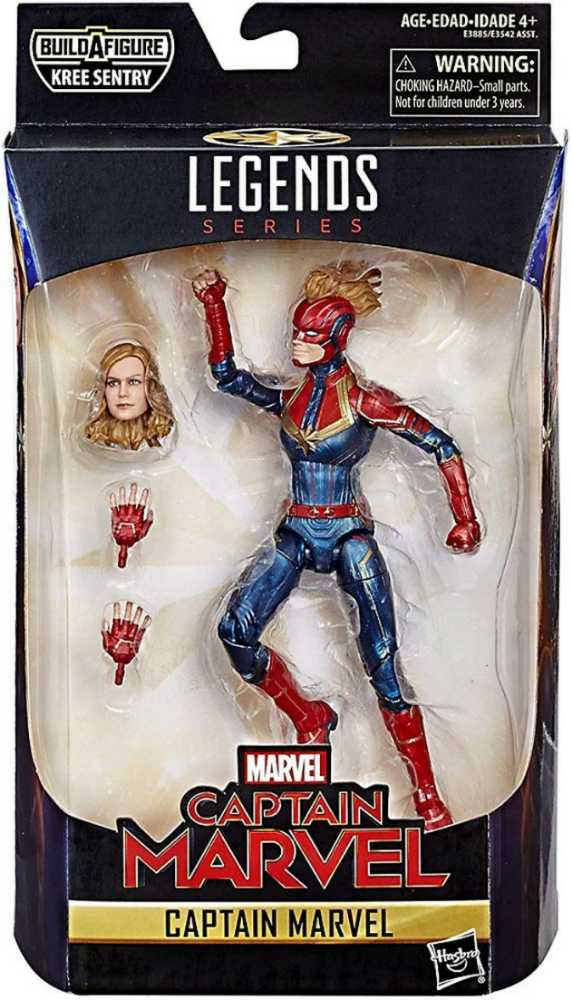 Marvel Legends, Kree Sentry Wave: Captain Marvel (Captain Marvel, MCU) - Hasbro (Marvel Superheroes) action figure collectible - Main Image 3