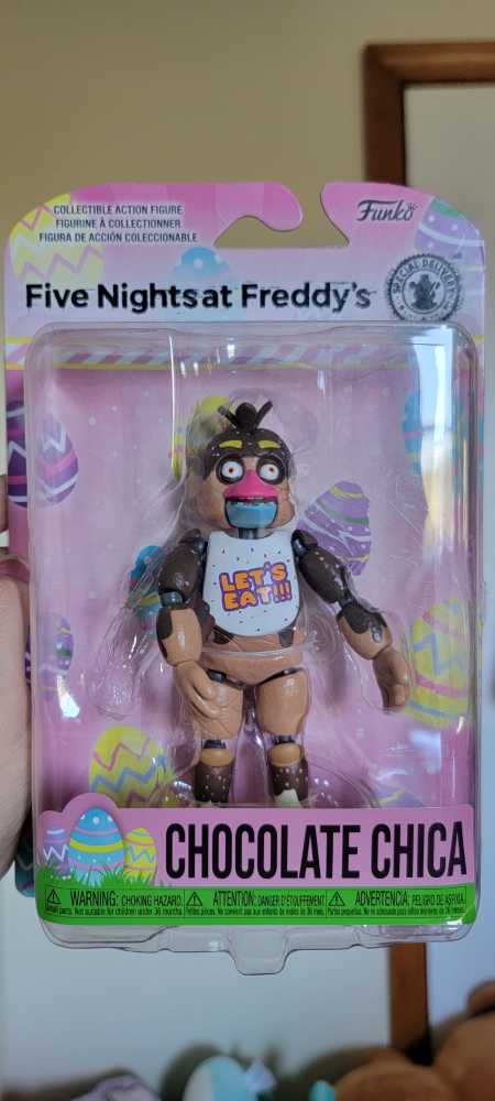 Funko Action Figure: Five Nights At Freddy’s Chocolate Chica - Funko (FNAF) action figure collectible [Barcode 889698546591] - Main Image 2