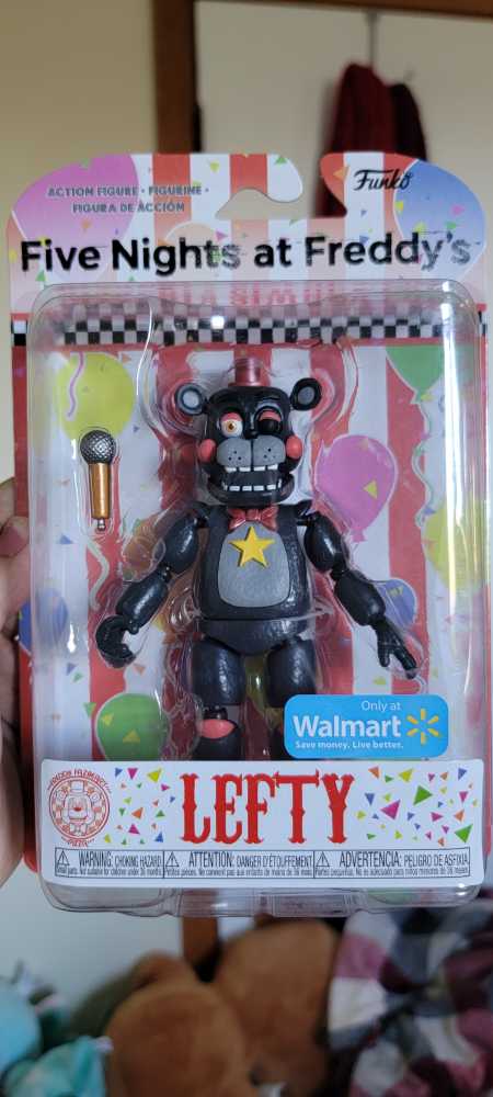 Five Nights At Freddy’s Pizza Simulator Lefty Collectible Figure - Funko (FNAF) action figure collectible [Barcode 889698334280] - Main Image 2