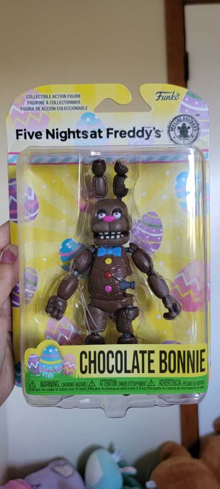 Funko Action Figure: Five Nights At Freddy’s Chocolate Bonnie - Funko (FNAF) action figure collectible [Barcode 889698542999] - Main Image 2