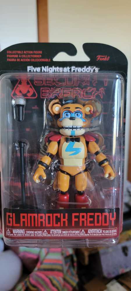 FNAF Security Breach: Glamrock Freddy - Funko (Five Nights at Freddy’s: Security Breach) action figure collectible [Barcode 889698474900] - Main Image 2