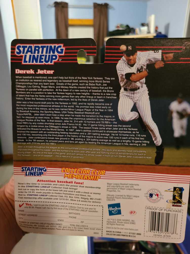 Derek Jeter - STARTING LINEUP (MLB) action figure collectible - Main Image 2