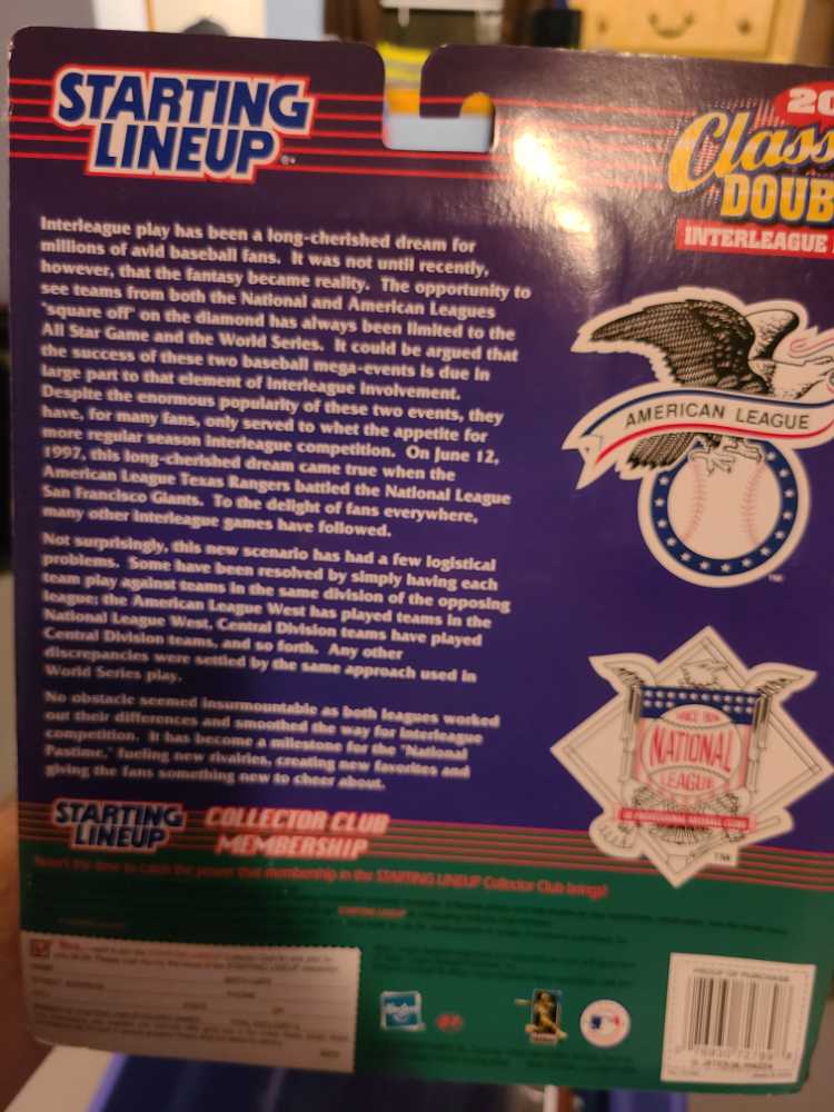 Derek Jeter & Mike Piazza - STARTING LINEUP (MLB) action figure collectible [Barcode 076930727898] - Main Image 2