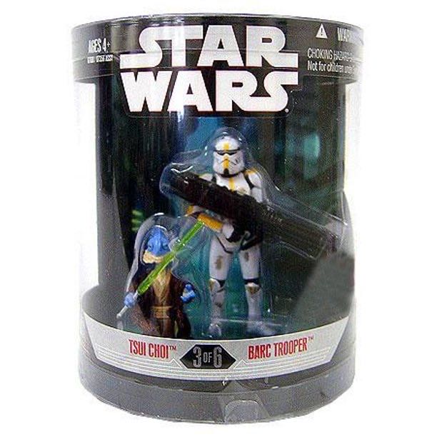 Tsui Choi & Clone Barc Trooper (2) - Star Wars (Order 66 2 Pack) - Hasbro (Star Wars) action figure collectible [Barcode 653569289456] - Main Image 2