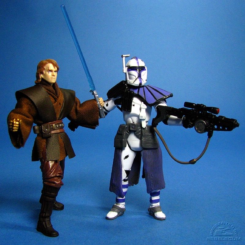 Order 66 Action Figure 2-pack Anakin Skywalker & Arc Trooper - Hasbro (Star Wars: The Clone Wars) action figure collectible [Barcode 653569289449] - Main Image 4