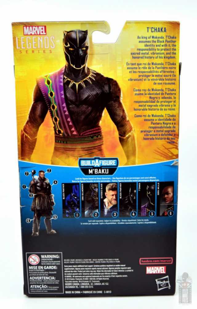 Marvel Legends King T’Chaka M’Baku Wave Black Panther MCU - Hasbro (Marvel Superheroes) action figure collectible - Main Image 4