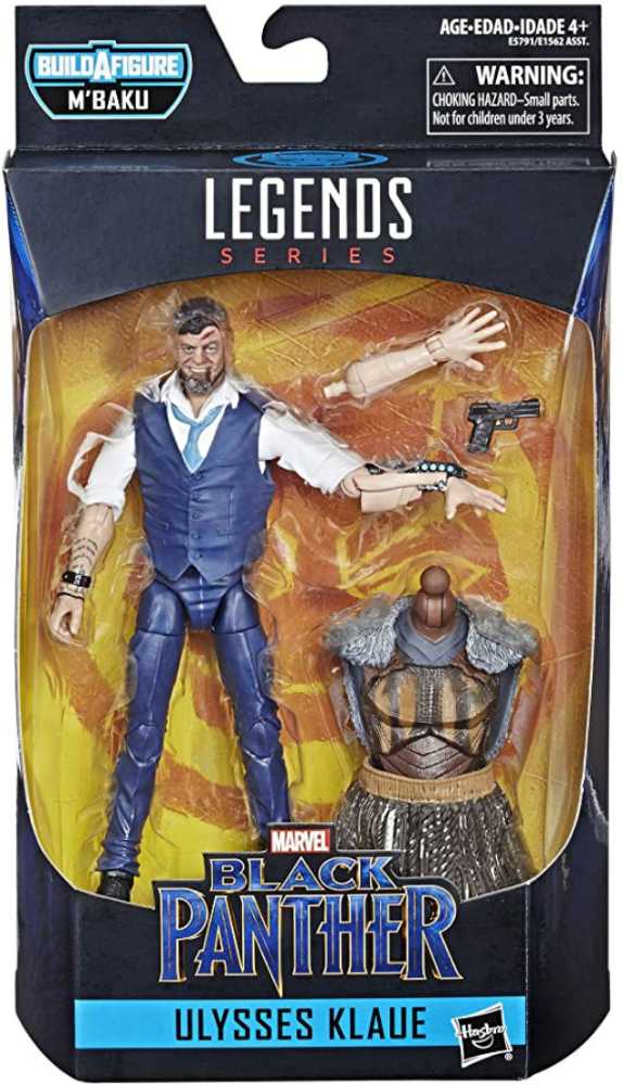 Marvel Legends, M’Baku Wave: Ulysses Klaue (Black Panther, MCU) - Hasbro (Marvel Superheroes) action figure collectible - Main Image 3