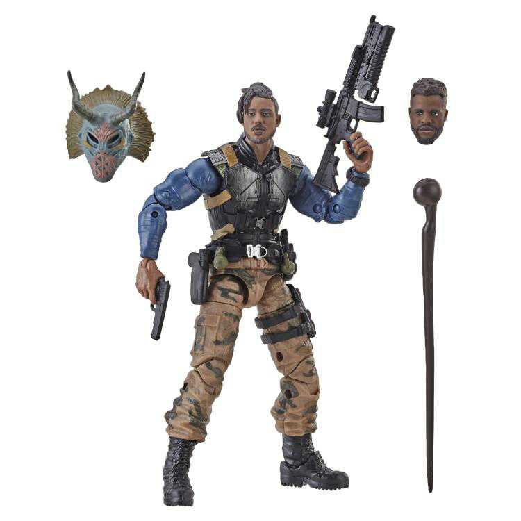 Marvel Legends, M’Baku Wave: Killmonger, Tactical Suit (Black Panther, MCU) - Hasbro (Marvel Superheroes) action figure collectible - Main Image 2