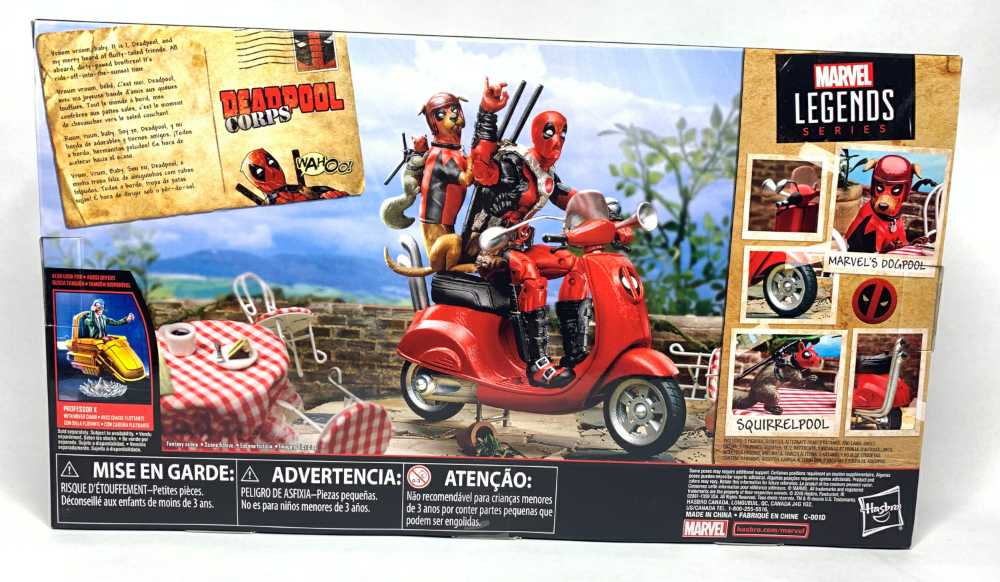 Marvel Legends, Ultimate Riders: Deadpool with Scooter - Hasbro (Marvel Superheroes) action figure collectible - Main Image 4