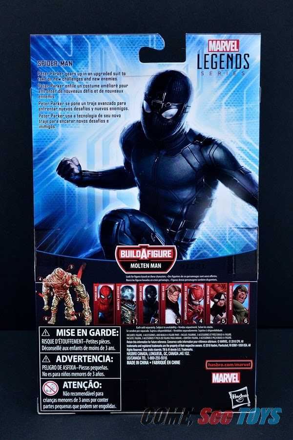Spider-Man (Stealth Suit) - Far From Home - Hasbro (Marvel Cinematic Universe) action figure collectible - Main Image 4
