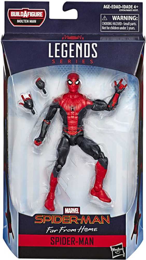 Marvel Legends, Molten Man Wave: Spider-Man (Spider-Man: Far From Home, MCU) - Hasbro (Marvel Superheroes) action figure collectible - Main Image 3