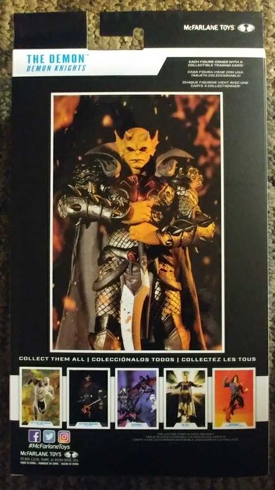 Demon Knights The Demon - DC - JUSTICE LEAGUE DARK (Justice League Dark) action figure collectible [Barcode 787926151633] - Main Image 2