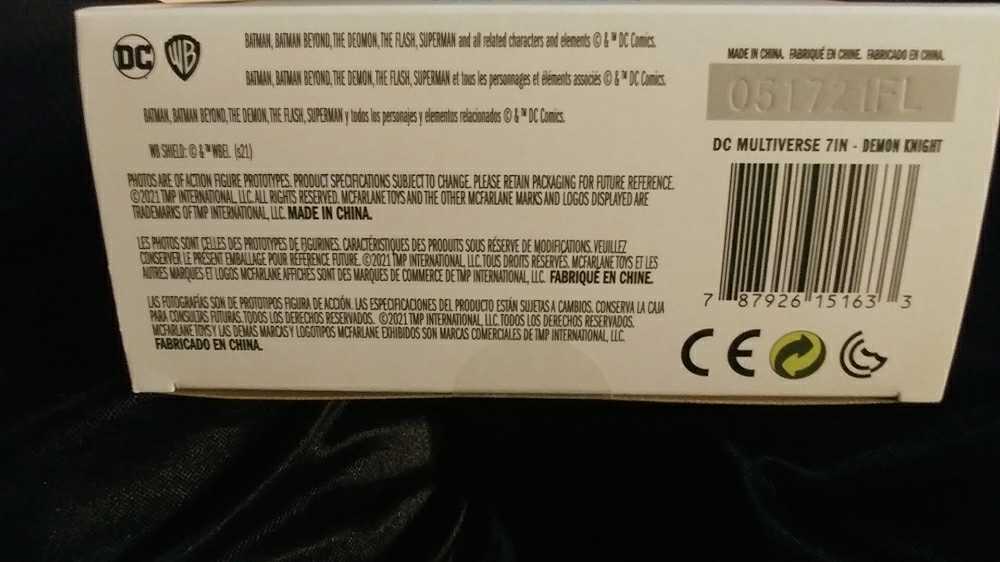 Demon Knights The Demon - DC - JUSTICE LEAGUE DARK (Justice League Dark) action figure collectible [Barcode 787926151633] - Main Image 4