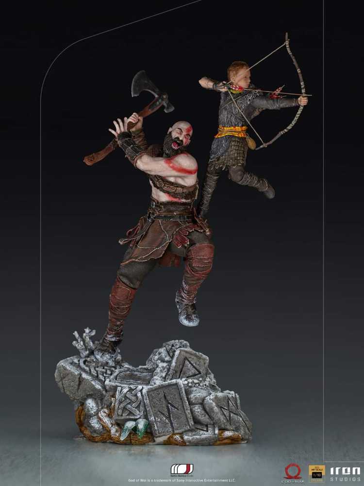 Kratos & Atreus 2, God of War (2018) - Iron Studios (God of War (2018)) action figure collectible - Main Image 2