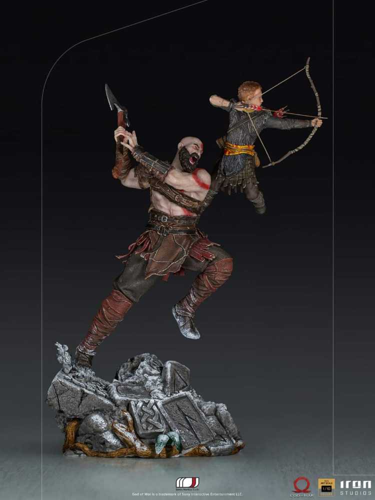 Kratos & Atreus 2, God of War (2018) - Iron Studios (God of War (2018)) action figure collectible - Main Image 3