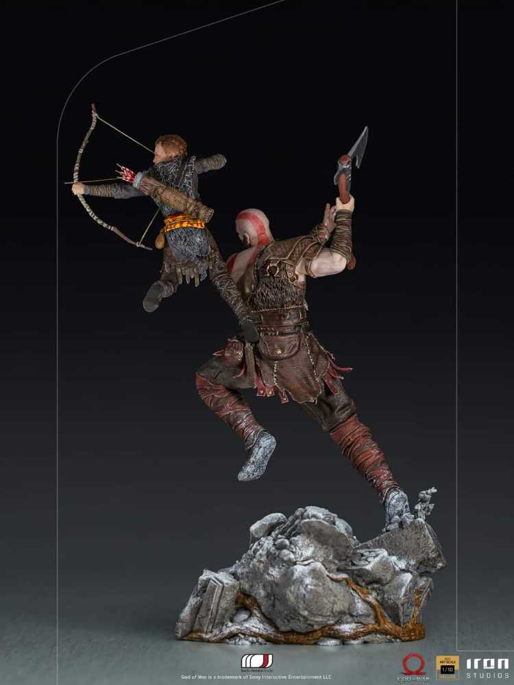 Kratos & Atreus 2, God of War (2018) - Iron Studios (God of War (2018)) action figure collectible - Main Image 4
