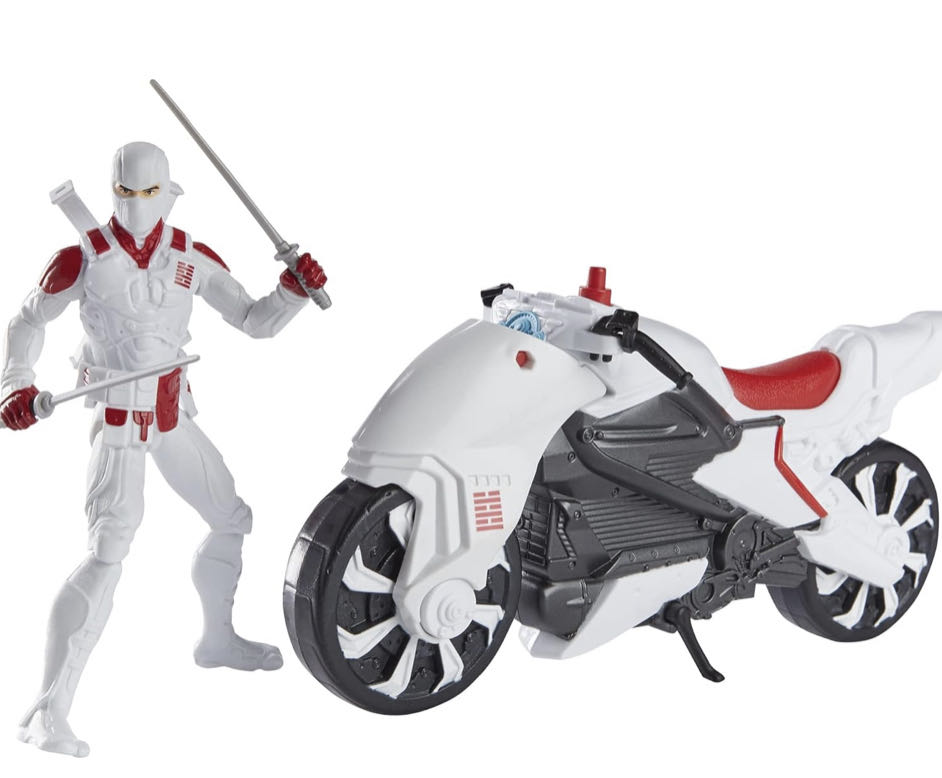 G.I. Joe Snake Eyes: G.i. Joe Origins Storm Shadow With Stealth Cycle Figure And Vehicle - Hasbro (G. I. JOE) action figure collectible [Barcode 5010993738342] - Main Image 2