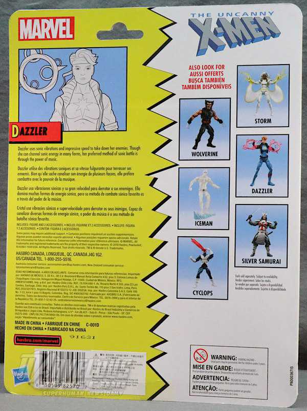 Marvel Legends, X-Men Retro Wave: Dazzler - Hasbro (Marvel Superheroes) action figure collectible - Main Image 4