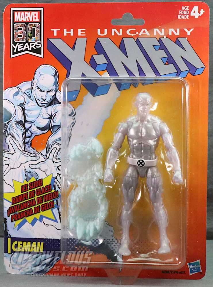 Marvel Legends, X-Men Retro Wave: Iceman - Hasbro (Marvel Superheroes) action figure collectible - Main Image 3