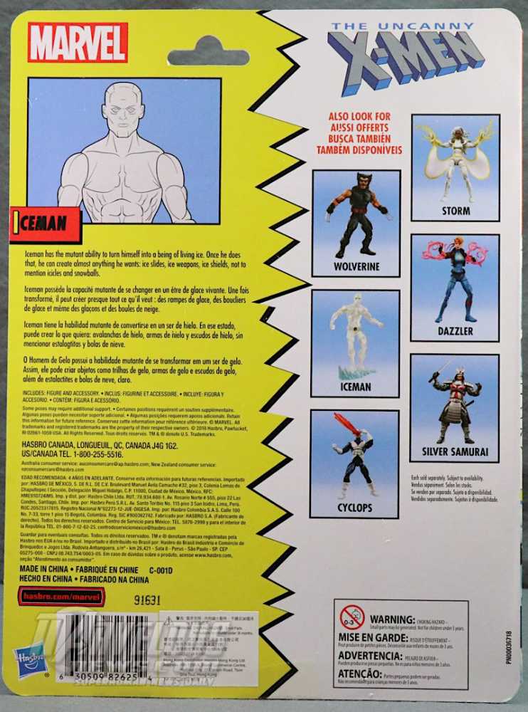 Marvel Legends, X-Men Retro Wave: Iceman - Hasbro (Marvel Superheroes) action figure collectible - Main Image 4