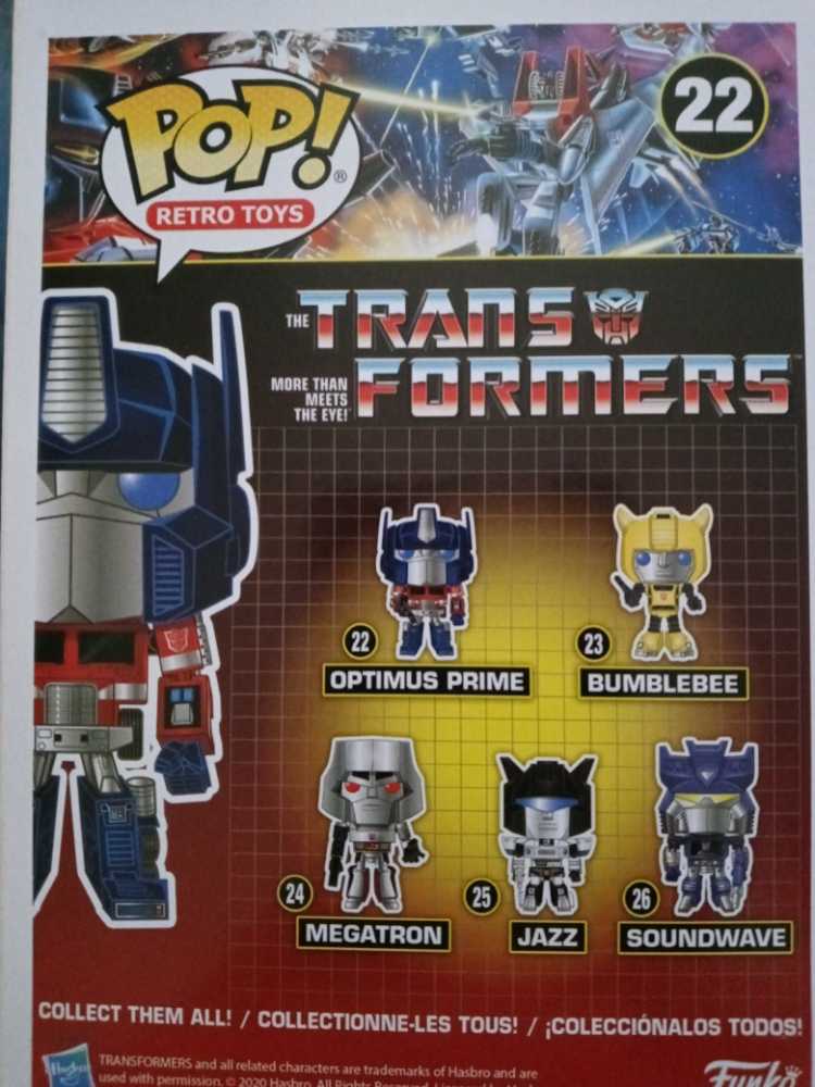 Pop! 22 Optimus Prime Special Edition  - Funko (Transformers) (Transformers) action figure collectible [Barcode 889698517294] - Main Image 3