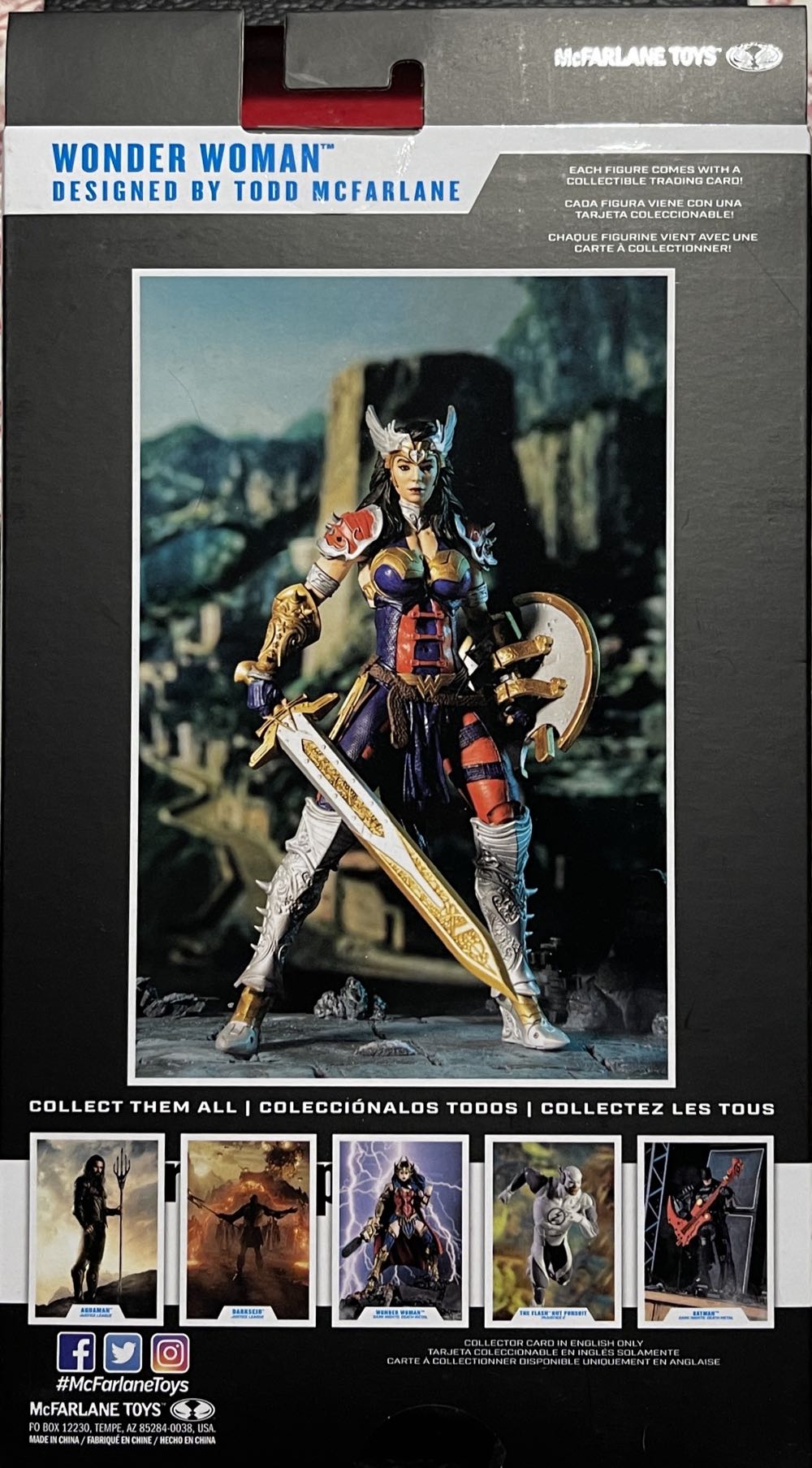 Wonder Woman (Todd McFarlane Design) - McFarlane Toys (DC Multiverse) (McFarlane Toys - DC Multiverse) action figure collectible [Barcode 787926151442] - Main Image 2