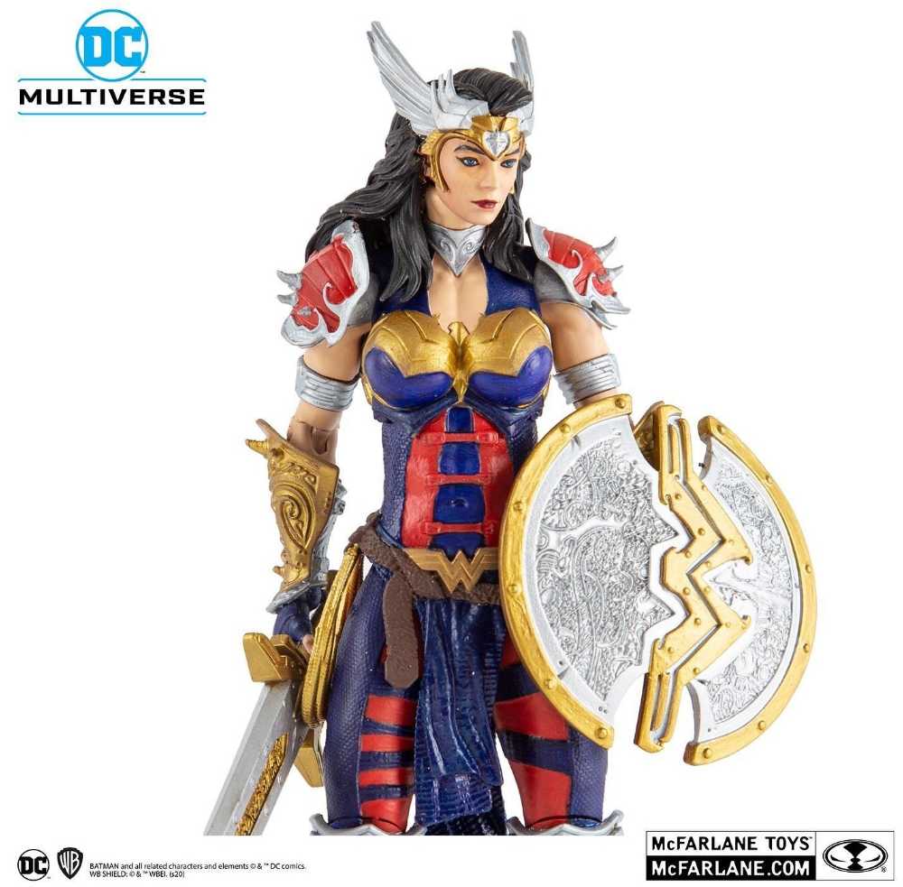 Wonder Woman (Todd McFarlane Design) - McFarlane Toys (DC Multiverse) (McFarlane Toys - DC Multiverse) action figure collectible [Barcode 787926151442] - Main Image 3